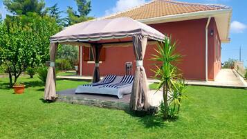 Vila Keluarga, 3 kamar tidur, microwave (Villa With Volcano View) | Halaman properti