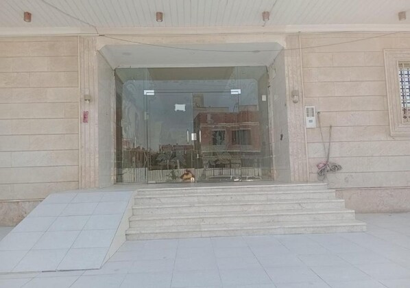 Fassade der Unterkunft