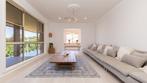 Spacious family getaway in style on a quiet street at 32 Daphne Street.