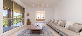 Spacious family getaway in style on a quiet street at 32 Daphne Street.