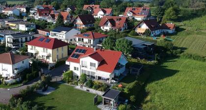 Bellevue "Meersburg" with a view of Lake Constance and the Alps