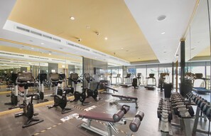 Gym - WelHome - Chic Apartment in Liveliest Area in Business Bay (Dubai)