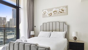 Design Apartment | 1 bedroom, iron/ironing board, free WiFi, bed sheets