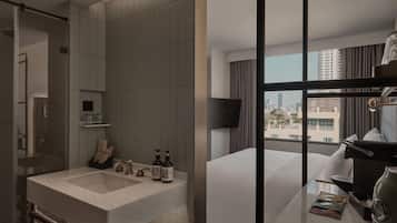Premium bedding, down duvets, pillow-top beds, minibar