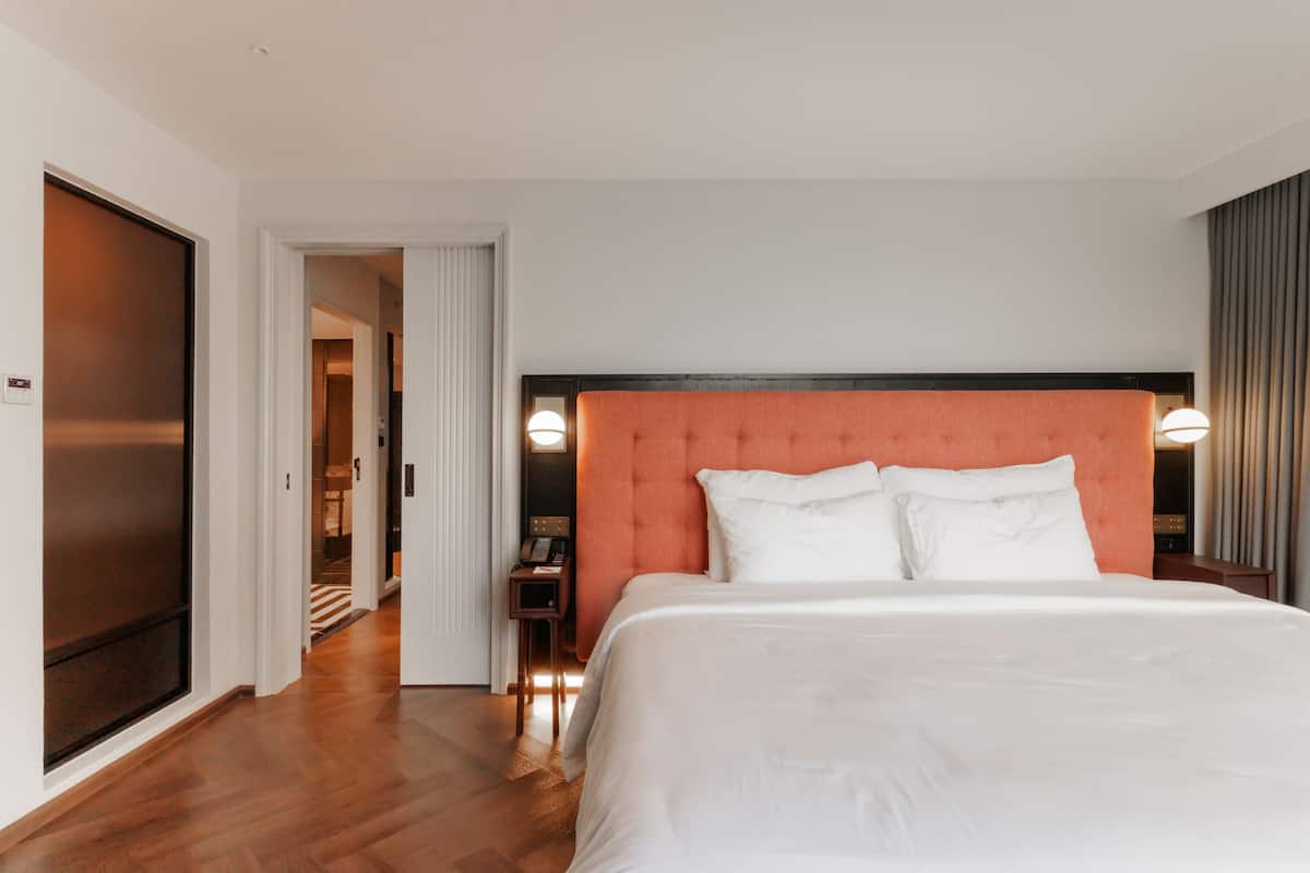 1 slaapkamer, luxe beddengoed, donzen dekbedden, pillowtop-bedden