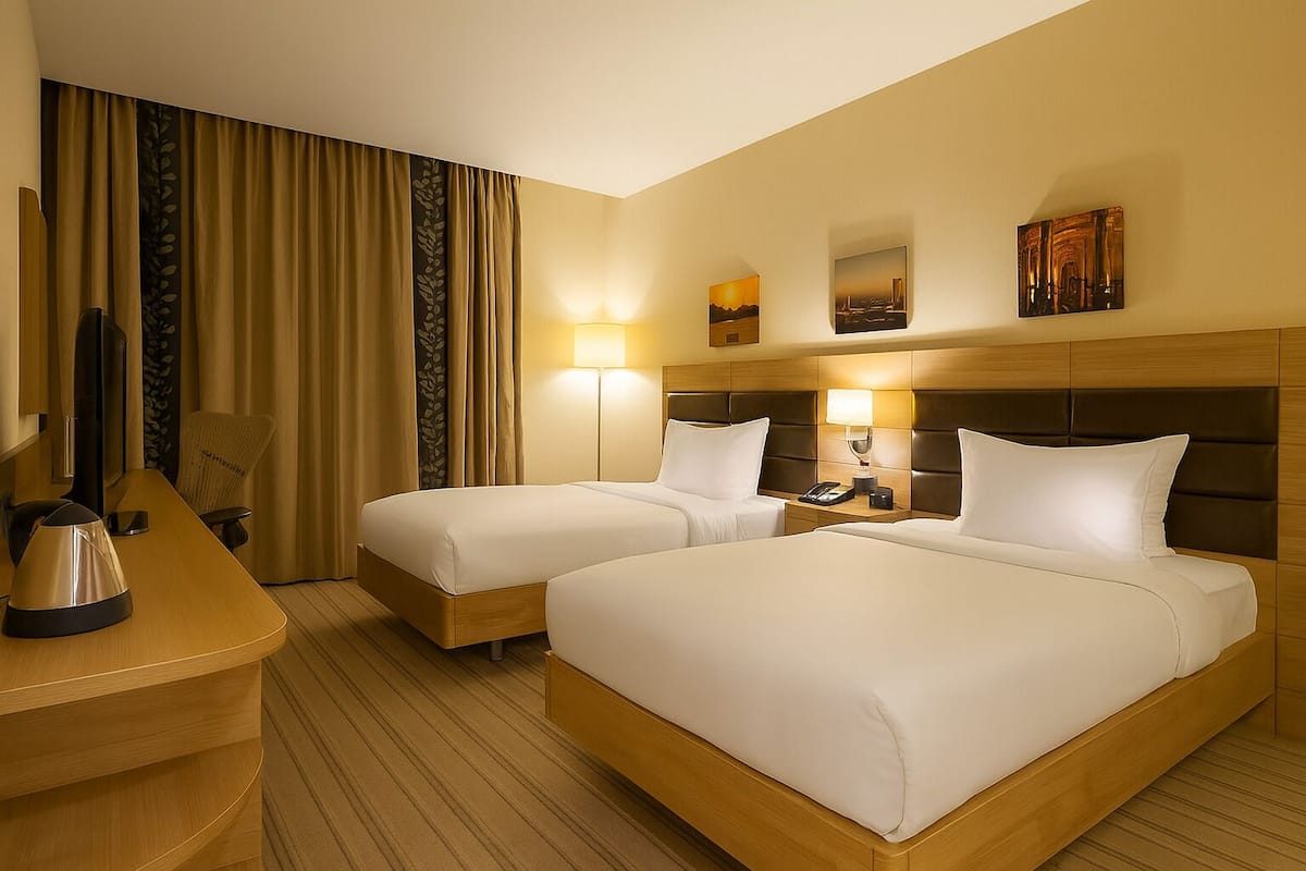 Twin Room, City View