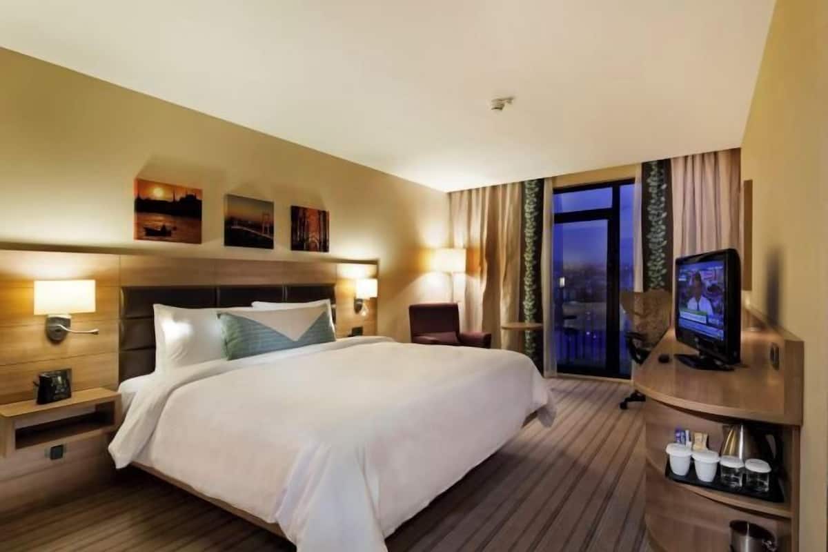 2 slaapkamers, luxe beddengoed, een minibar, een kluis op de kamer