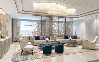Presidential Suite, 2 Bedrooms | Premium bedding, memory foam beds, minibar, in-room safe