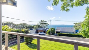 Property grounds - Dukes , 31 Gloucester St - spectacular water views and the added comfort of air conditioning and Wi-Fi (Nelson Bay)