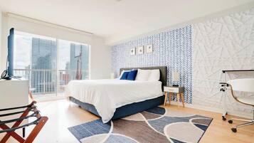 2 slaapkamers, een strijkplank/strijkijzer, gratis wifi