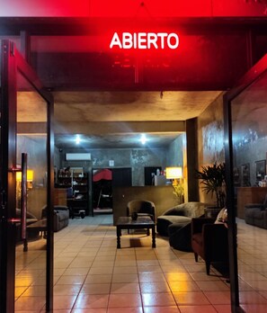 Lobby sitting area