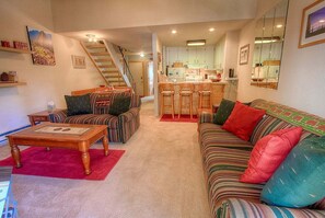 TV, fireplace - Condo Near Ski & Bike Trail | WDC0688 (Incline Village)