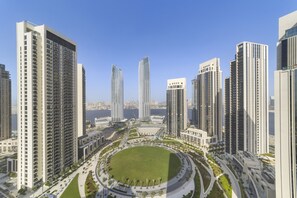 View from room - WelHome - Luxe Apartment With Incredible View on Dubai Creek (Dubai)