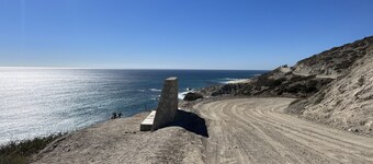 The perfect location.  Five minutes to beautiful beach and quaint town.