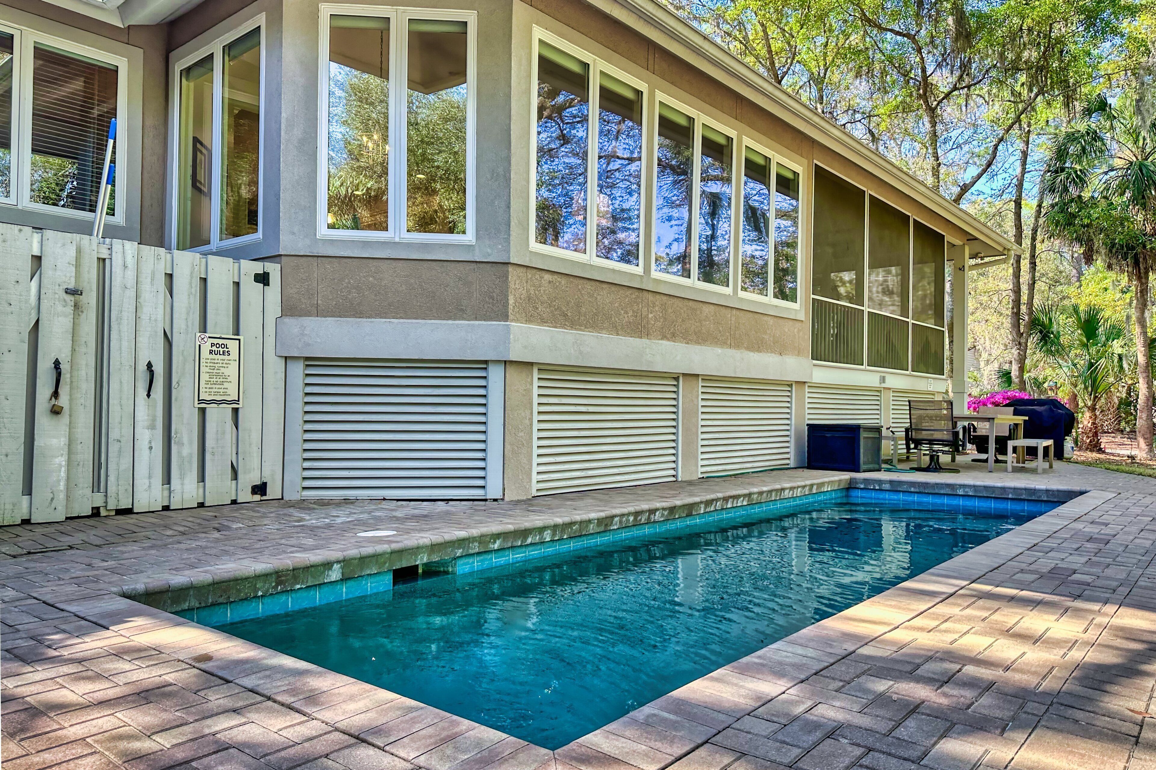 Piscine chauffée