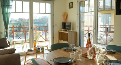 Appart. neuf, terrasse, parking et ascenseur