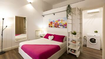 Monolocale City | Postazione laptop, ferro/asse da stiro, Wi-Fi gratuito, lenzuola