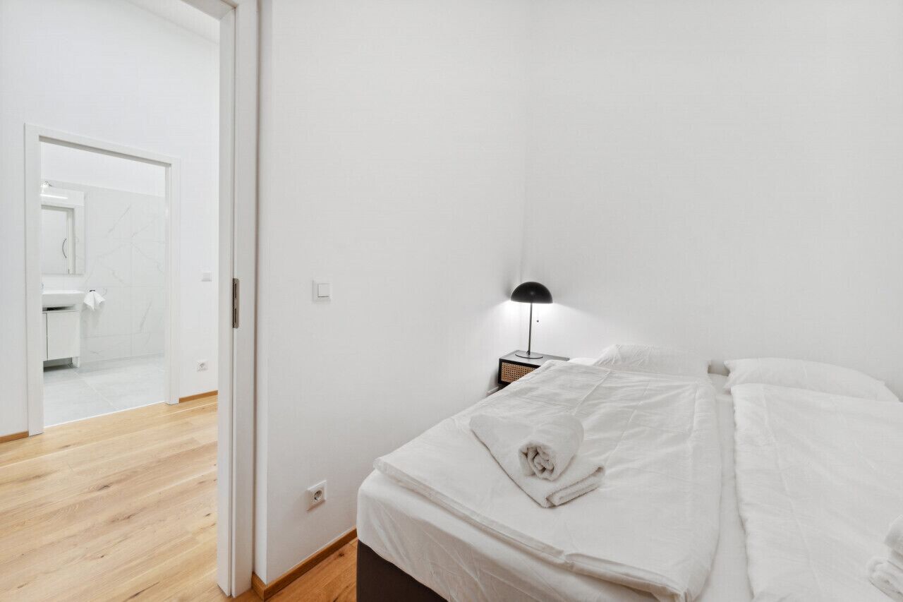 2 Schlafzimmer, Schreibtisch, kostenloses WLAN, Bettwäsche