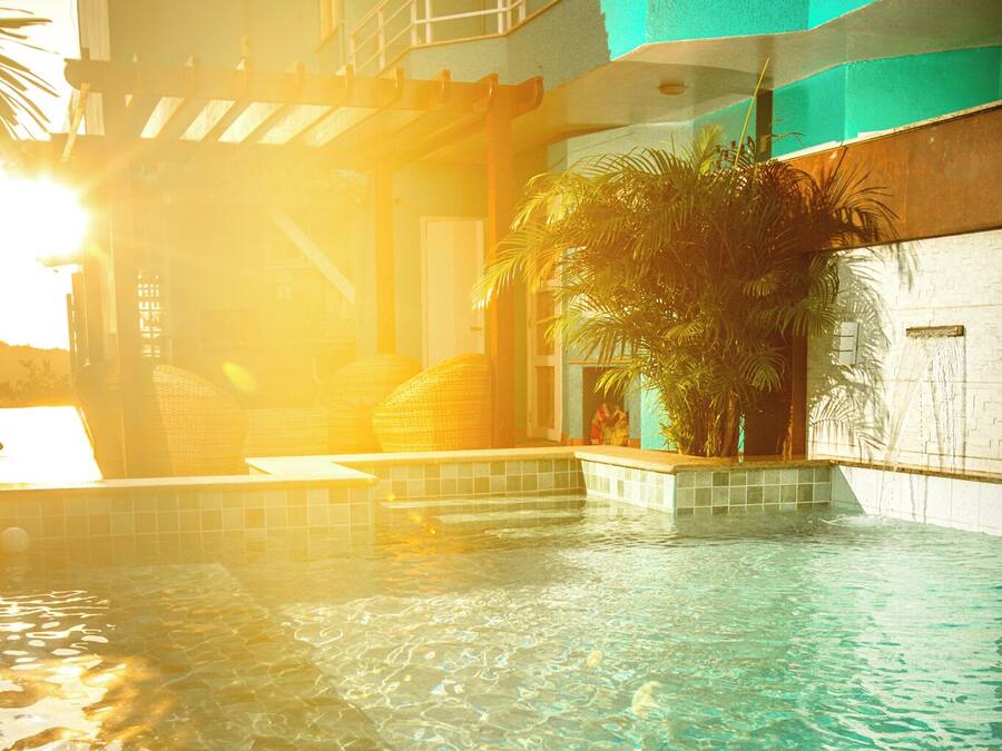 35-inch LCD TV with cable channels