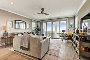 Smart TV, foosball, table tennis, books