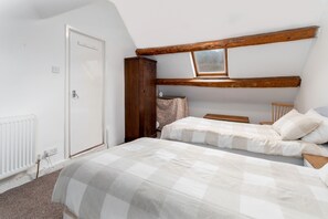 2 bedrooms, iron/ironing board, free WiFi, bed sheets