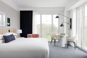 Italienske Frette-laken, sengetøy av topp kvalitet og minibar