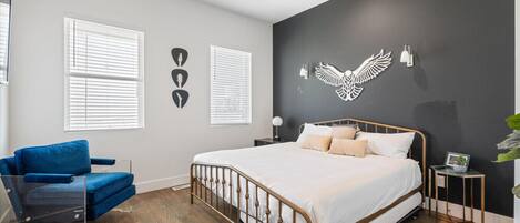 4 chambres, bureau, fer et planche à repasser, Wi-Fi gratuit