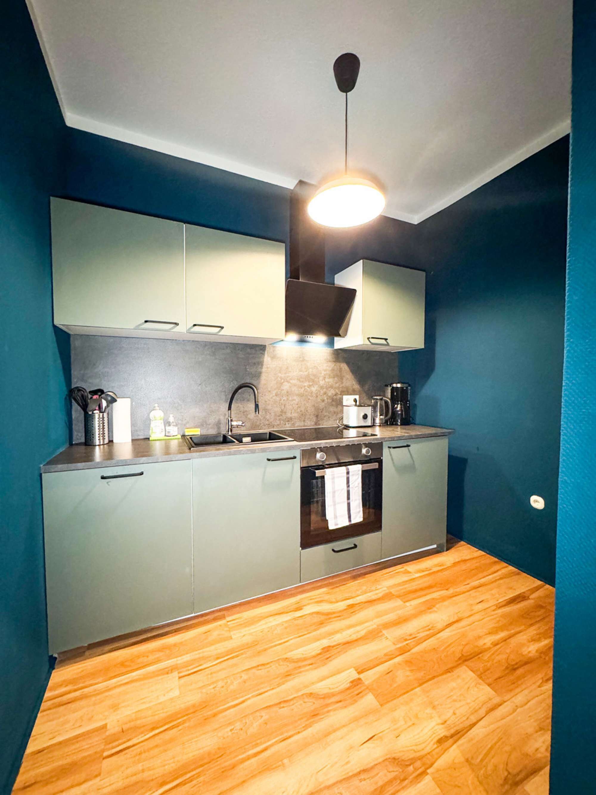 Refrigerador, horno, placa de cocina, lavavajillas