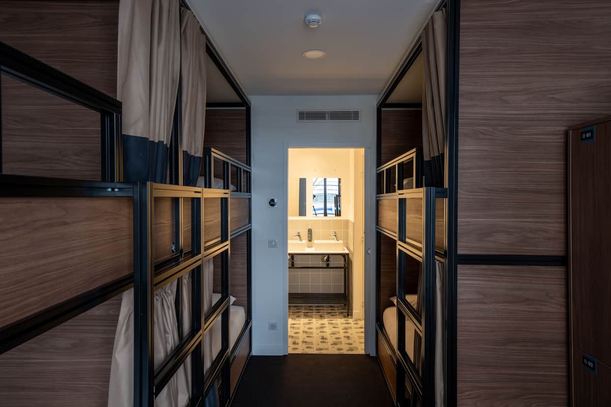 Dormitorio condiviso, dormitorio misto | Insonorizzazione, Wi-Fi gratuito, lenzuola