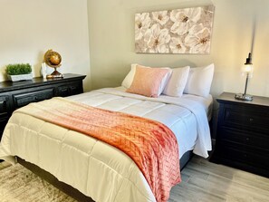 2 bedrooms, desk, iron/ironing board, free WiFi