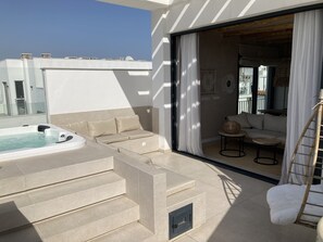 Terrace/patio - Exclusive Holiday Accommodation with Terrace and Jacuzzi in Tarifa (Tarifa)