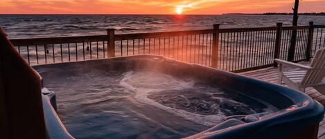 Bañera de hidromasaje exterior