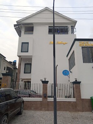 Façade de l’hébergement