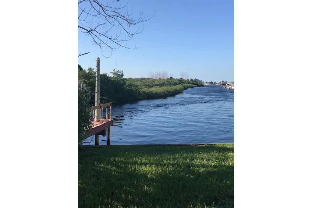 Waterfront views in quiet, peaceful setting.