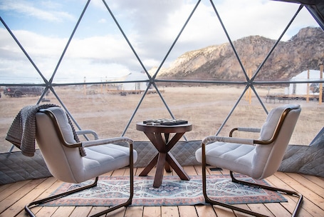 Property grounds. Little Village Retreat Dome 1