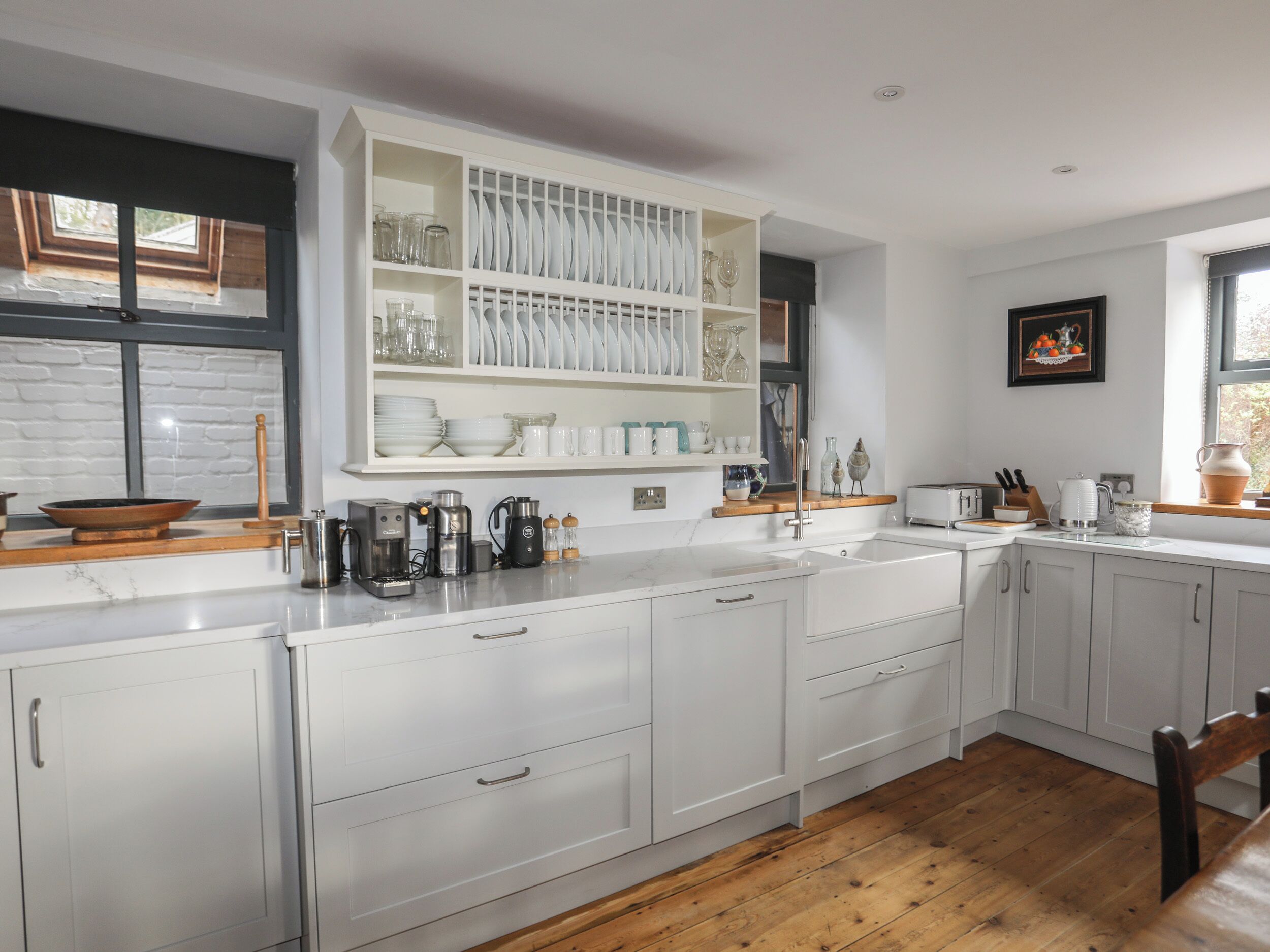 Casa rural | Cuina privada | Frigorífic, rentaplats, bullidora elèctrica i torradora 