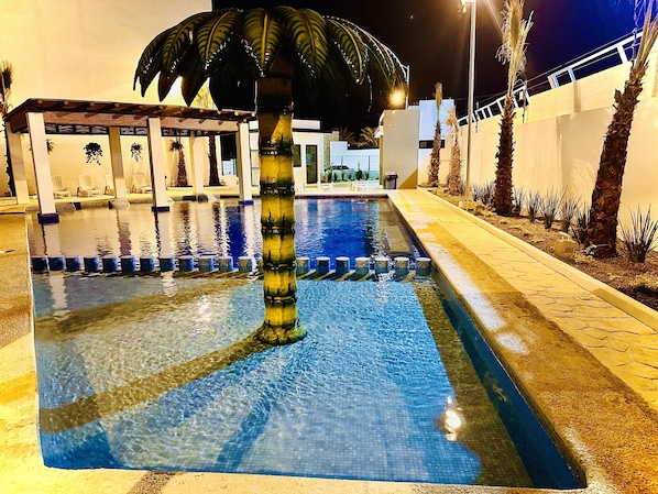 Alberca al aire libre