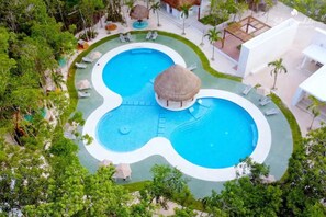 Outdoor pool - Casa Que!! (Puerto morelos)