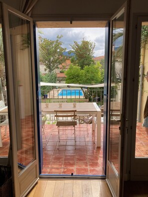 Interior - Pretty village house with private heated pool and a/c. Opposite historic church. (St Genis des Fontaines)