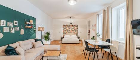 Apartment, Patio (2) | 1 bedroom, premium bedding, individually decorated