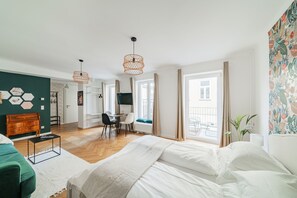 Apartment, Balcony (4) | 1 bedroom, premium bedding, individually decorated - The 15s Apartments (Vienna)