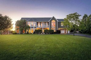 A beautiful first look at your getaway — peaceful, private, and ready to welcome you. - Luxury Lakeview Oasis: Hot Tub, Gym & Movie Room (Canandaigua)