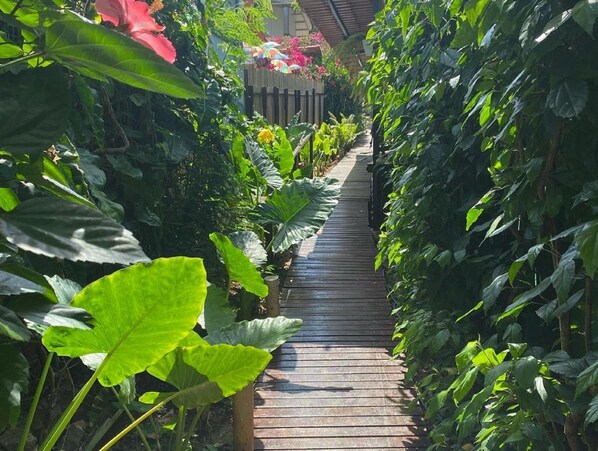 Garden view - Pousada Casa Berna (Fernando de Noronha)