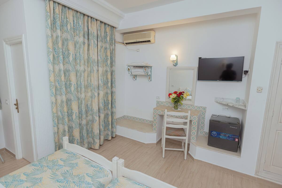 Double Room | Premium bedding, down comforters, minibar, desk