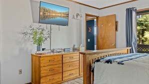 Huis, meerdere bedden, balkon, uitzicht op tuin | 2 slaapkamers, gratis wifi, beddengoed