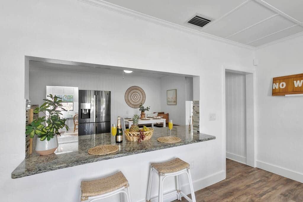 Spacious kitchen