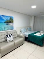 Loft Confort | 1 chambre, bureau, espace de travail pour ordinateur portable