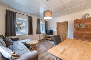 Living area - Central Apartments Cristlpek 184A (Ortisei)