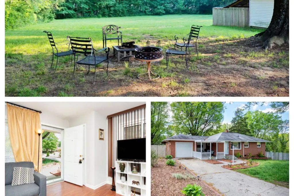 Bonfire BBQ+Events, 2 Acres mins to Downtown UNCG