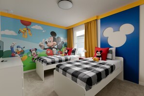 5 bedrooms, iron/ironing board, travel crib, free WiFi